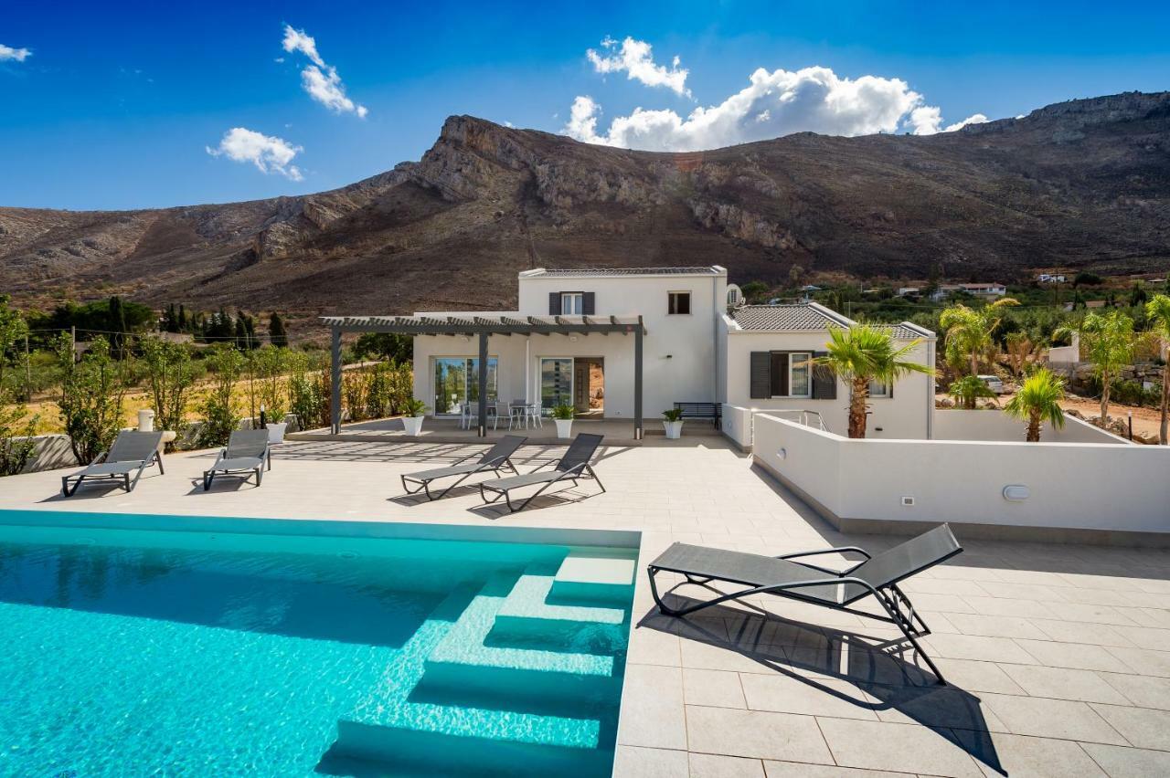 Villa Biancolilla Castellammare del Golfo Bagian luar foto