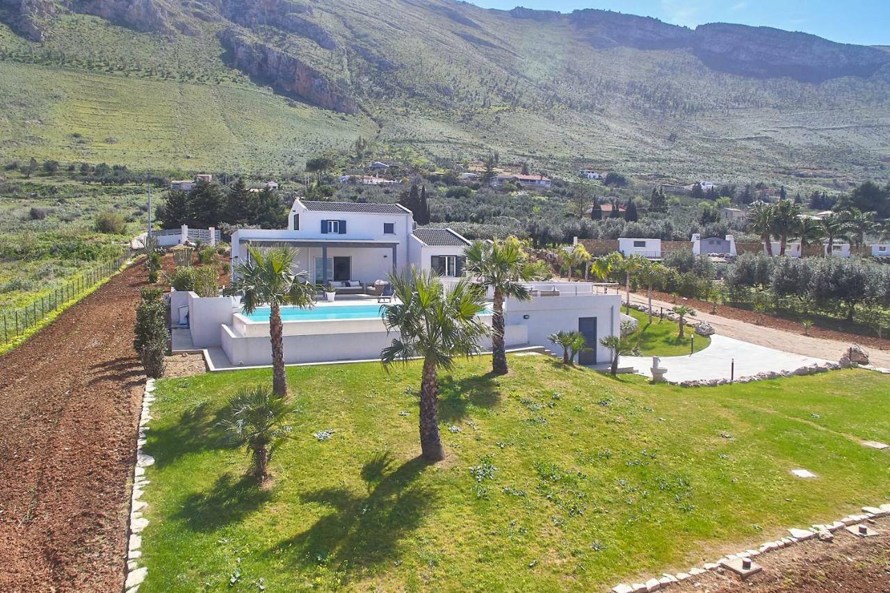 Villa Biancolilla Castellammare del Golfo Bagian luar foto