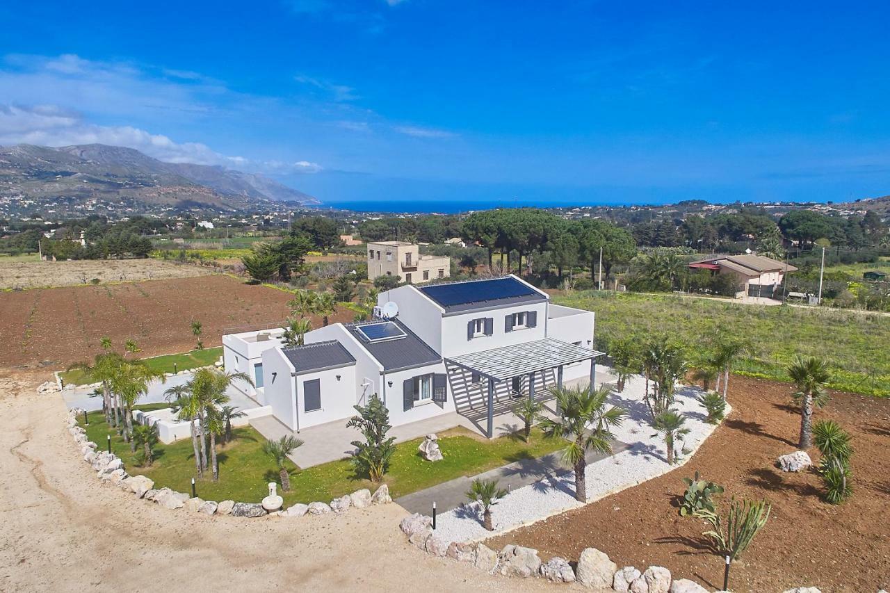 Villa Biancolilla Castellammare del Golfo Bagian luar foto