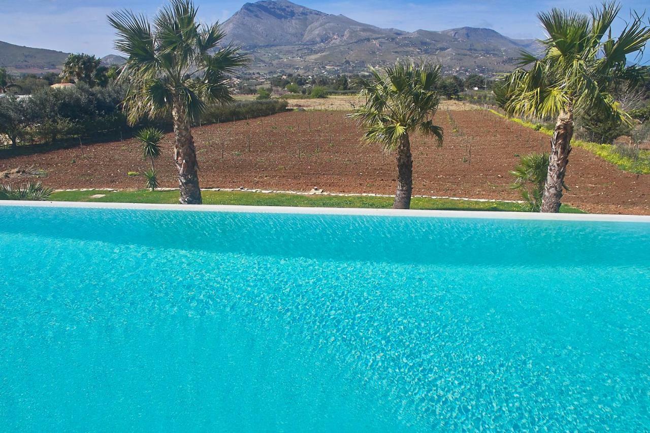 Villa Biancolilla Castellammare del Golfo Bagian luar foto