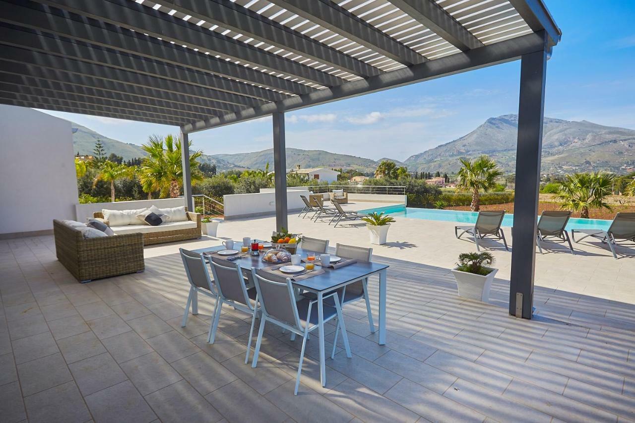Villa Biancolilla Castellammare del Golfo Bagian luar foto