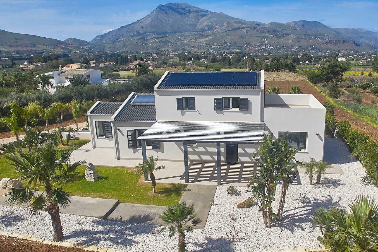 Villa Biancolilla Castellammare del Golfo Bagian luar foto